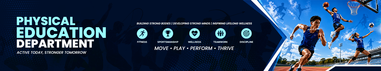 Physical Education Banner 1